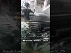 PLC 가비온 박스 엣지 포장 기계와 함께 세르보 모터 제어 시스템