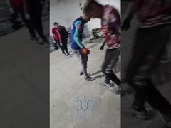 강변 보호용 가비온 매트리스 기계 6x2x0.3m 표준 크기