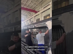 인도에 가비온 망 기계의 고속 서보 모터 배달