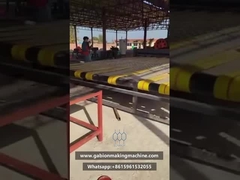 네팔의 개비온 메쉬 생산 라인 | 강둑 보호 프로젝트