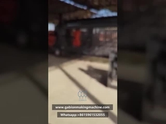 네팔 고객 운영 가비온 메쉬 기계 | 토목 공학 및 홍수 방지