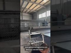 최신 CNC 개비온 박스 제작 기계 | 강 및 경사면 보호 프로젝트에 이상적