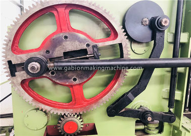 Double Driving Rods Gabion Box Machine / Automatic Wire Mesh Machine For Hillsides