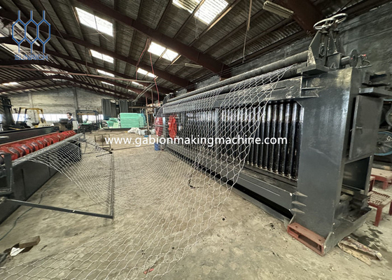 주문 30KW 가લ્પ나이트 와이어 중량 가비온 엮기 기계 온라인 제조
