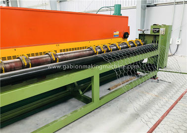 주문 고속 돌망태 철망사 기계, 22kw 철사 순수한 만들기 기계 GBPL-2 온라인 제조