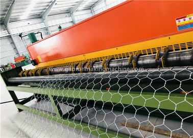 주문 GBPL-2 돌망태 생산 라인 1200mm 길이 4mm 철사 나선형 감기는 기계 온라인 제조