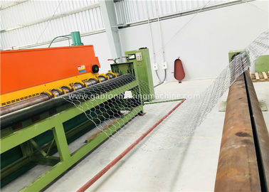 주문 돌망태 메시를 위해 6각형 철사 그물세공 기계 폭 2200mm 3kW 온라인 제조