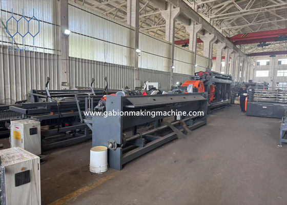 주문 밸런াইজ 된 가비온 상자 제공 PVC 코팅 와이어 메시 강화 내구성 및 빠른 조립 속도 8 시간 당 7000에서 8000 평방 미터 온라인 제조