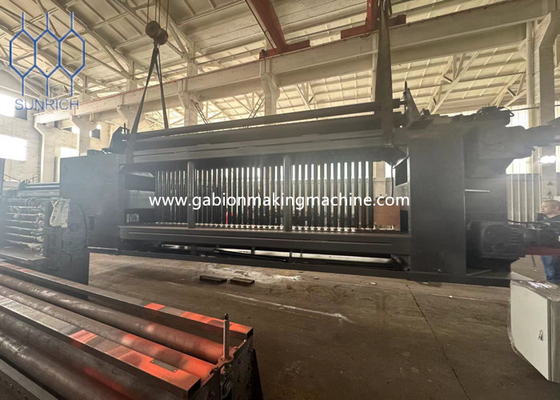 주문 Automatic Gabion Box Production Line for Slope Stabilization 온라인 제조
