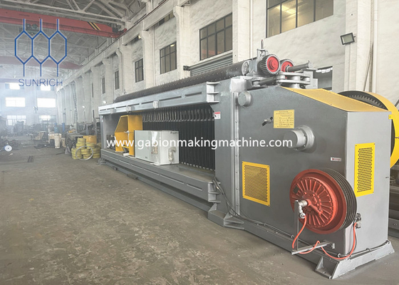 3.0mm 66x88mm 가비온 망 기계 PLC 제어 시스템