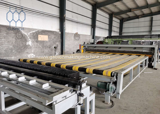 2.7-4.0mm 젤리 또는 PVC 코팅 와이어 가비온 제조 기계 가비온 기계 30kW